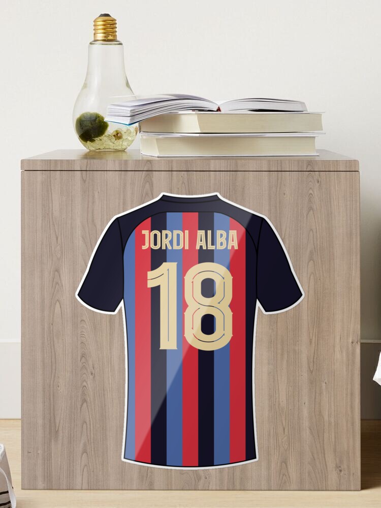 FCバルセロナ JORDI ALBA 18番 ユニフォーム Jordi alba Barcelona football jersey number 18