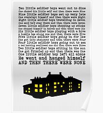 And Then There Were None - Paper Effect Poster