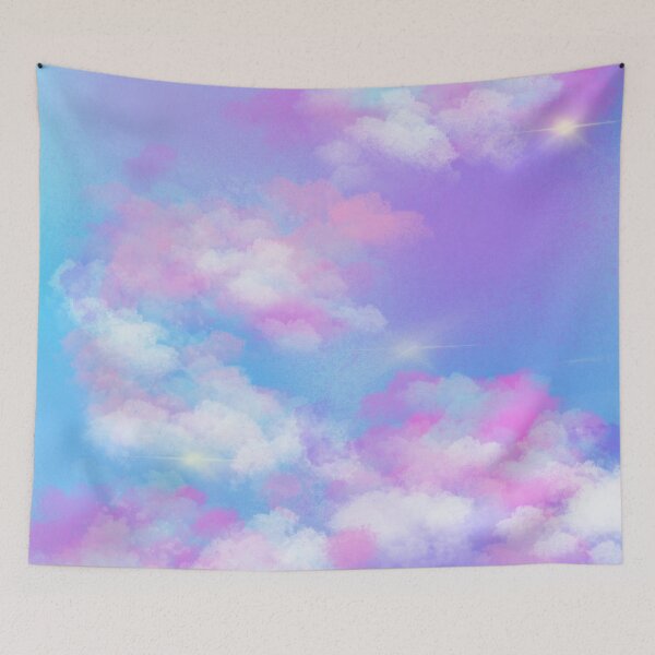 Item preview, Cotton candy clouds  designed and sold by ShatonaChebrae.