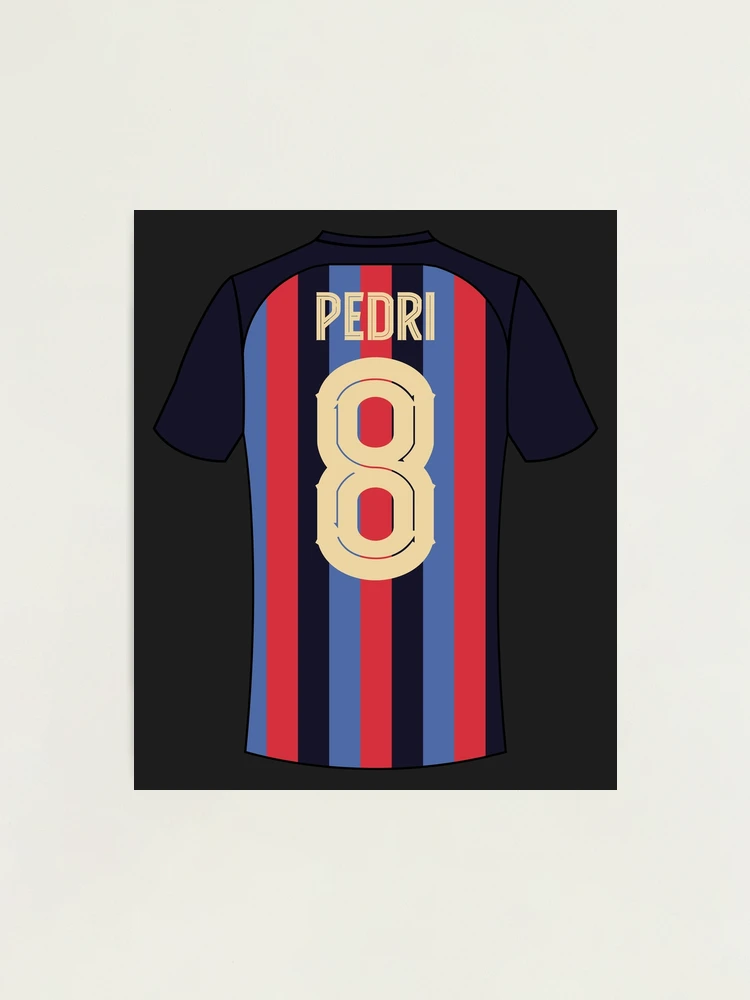 FC Barcelona PEDRI 8 シャツ Futbol Club Barcelona PEDRI 8 Home Shirt 2023/2024