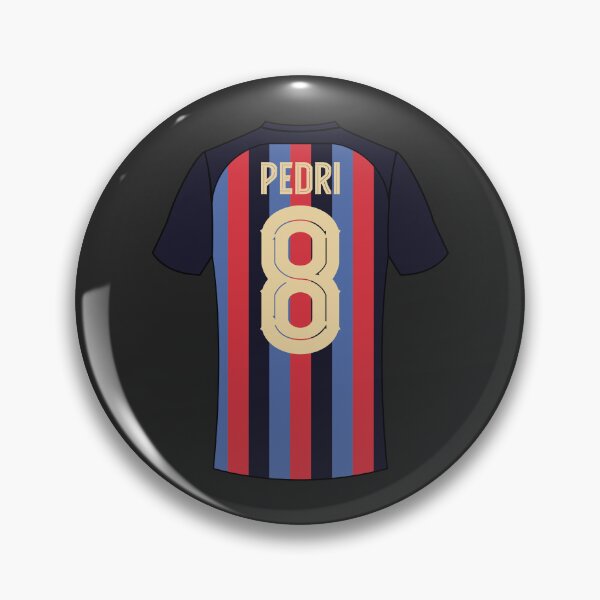 Item preview, Pedri Barcelona football jersey number 8 designed and sold by Justtrendytees.