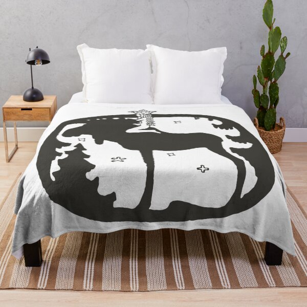 Item preview, Leap the Elk and Little Princess Cottongrass by John Bauer in Black designed and sold by artofthenorth.