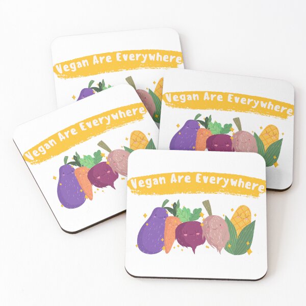 Item preview, Vegan Are Everywhere For Men And Women designed and sold by SaritasShop.