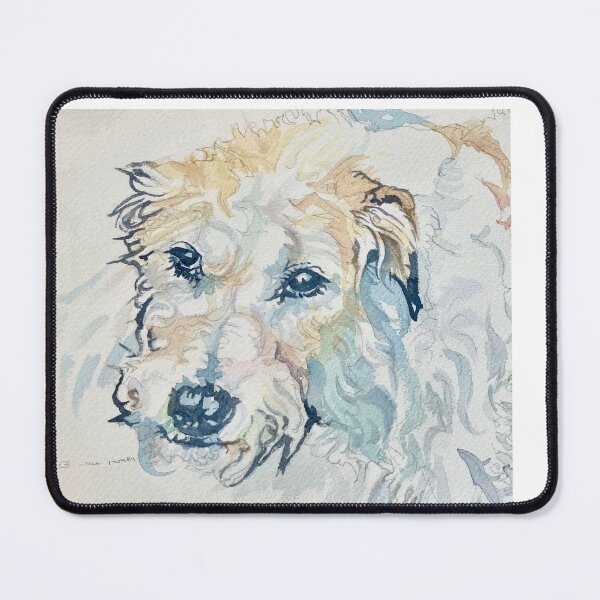 Item preview, Scruffy Terrier Dog. Original watercolour painting of a charming, faithful mongrel dog.  designed and sold by Cefercom.