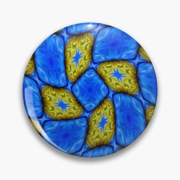 Artikelvorschau, Blaues Gänseblümchen-Muster entworfen und verkauft von Patternflower.