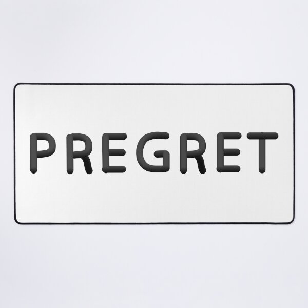 Item preview, PREGRET (3D) designed and sold by Sweta Dey.