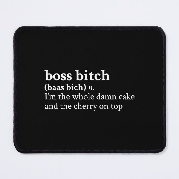 Item preview, Boss Bitch by Doja Cat designed and sold by StickTheSong.