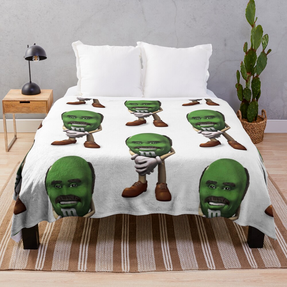 M&M'S, Bedding, Green Mm Pillow Nwt