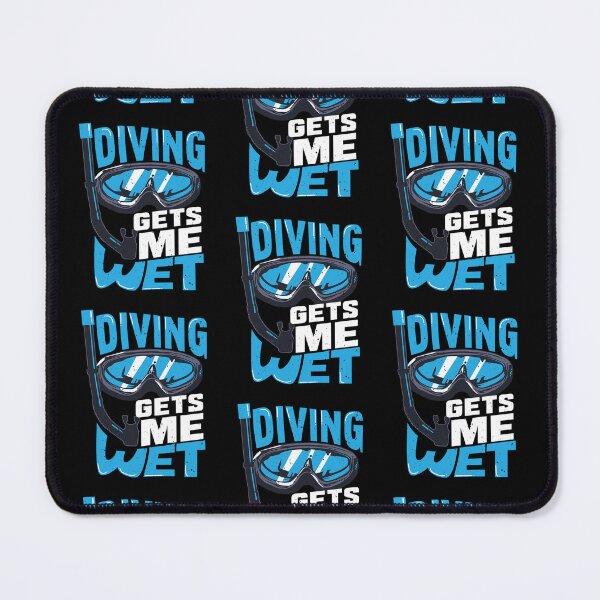 Item preview, Diving Gets Me Wet Scuba Diver Gift Scuba Diving designed and sold by Zaidan16.