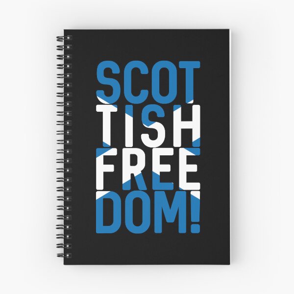 Item preview, SCOTTISH FREEDOM!, Scottish Independence Saltire Flag Text Slogan designed and sold by MacPean.