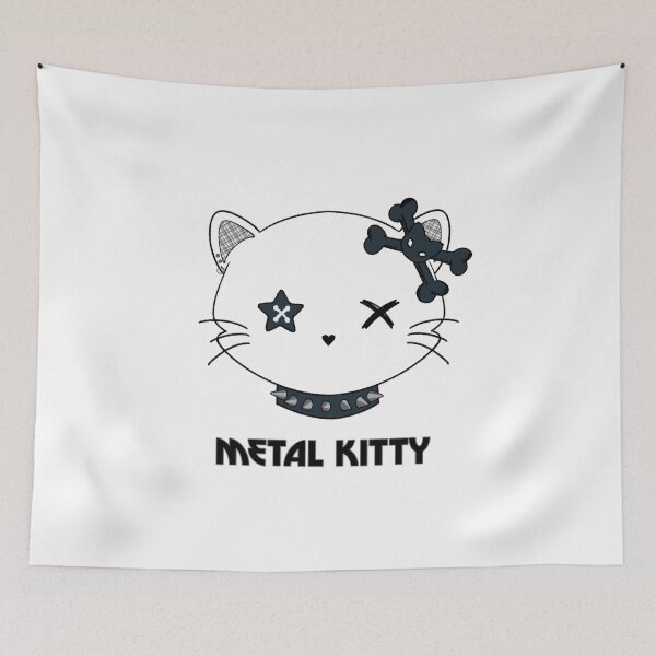 Item preview, Heavy metal kitten designed and sold by ManiacSelly.