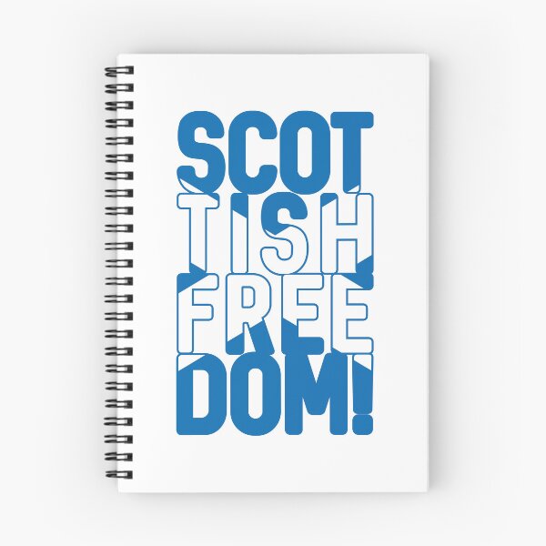 Item preview, SCOTTISH FREEDOM!, Scottish Independence Saltire Flag Text Slogan designed and sold by MacPean.