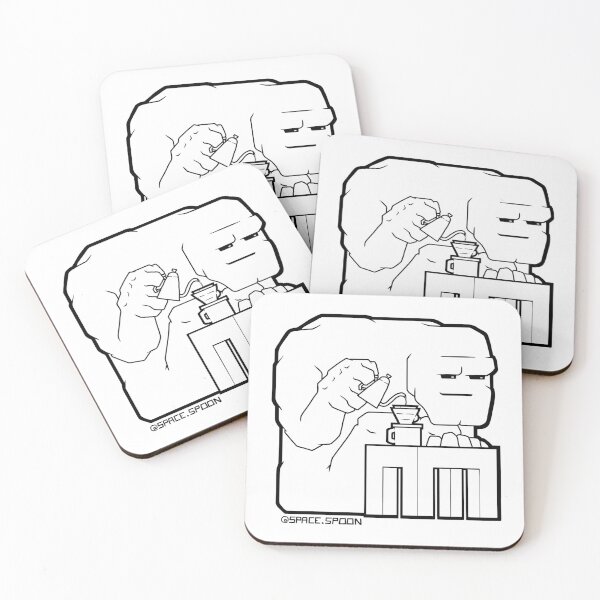 Item preview, Coffee Gremlin designed and sold by Space-Spoon.