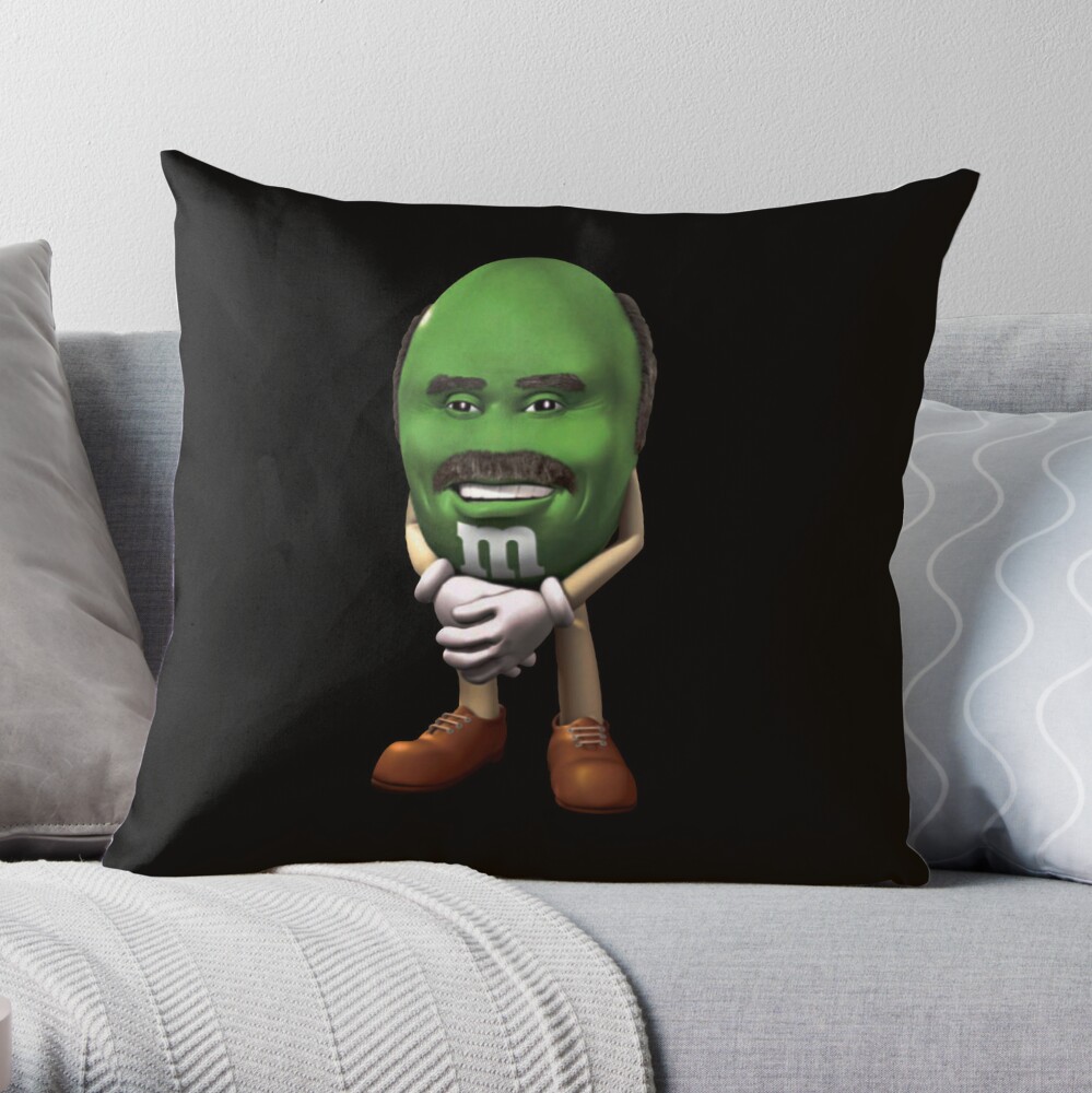 Dr. Phil M&M (Large) Throw Pillow for Sale by Clean Woods