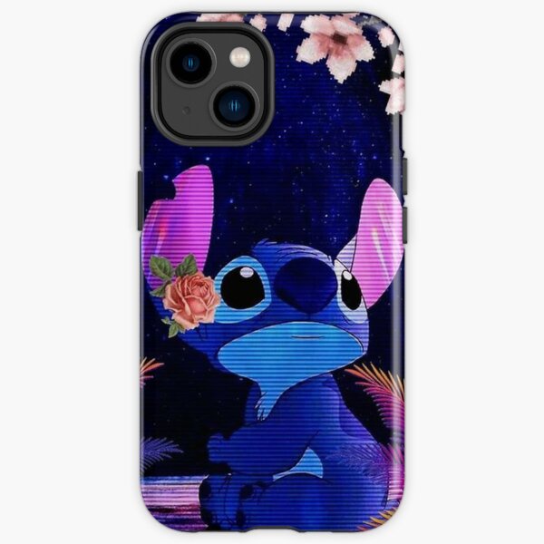 Coque Stitch rose/violet