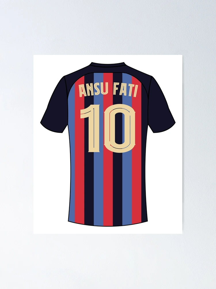 FC Barcelona ANSU FATI 10 シャツ Ansu Fati to wear the number 10 shirt