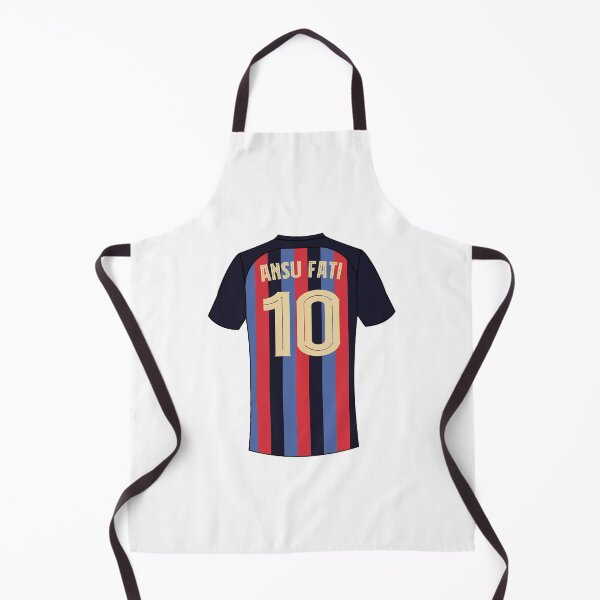 Item preview, Ansu Fati Barcelona football jersey number 10 designed and sold by Justtrendytees.