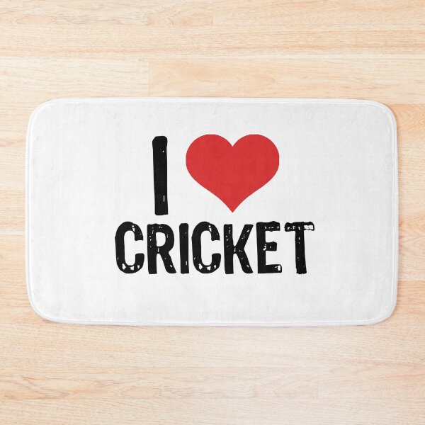 Item preview, I Love Cricket designed and sold by The "I Love Everything" Shop.
