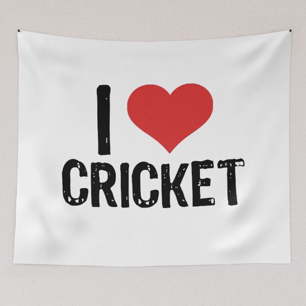 Item preview, I Love Cricket designed and sold by The "I Love Everything" Shop.