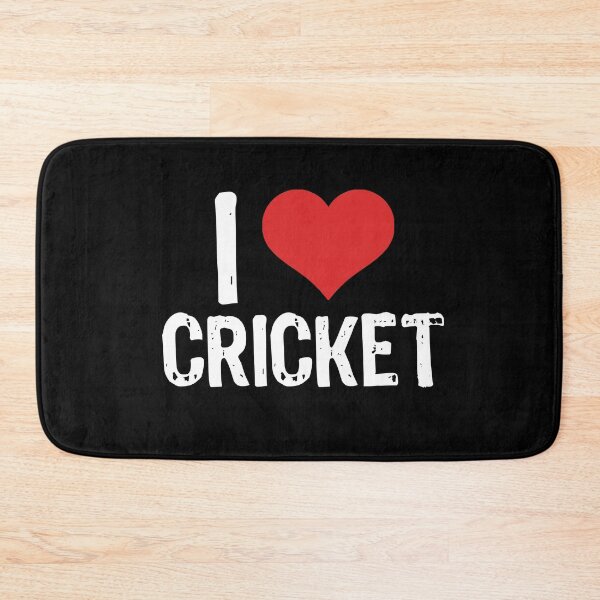 Item preview, I Love Cricket designed and sold by The "I Love Everything" Shop.