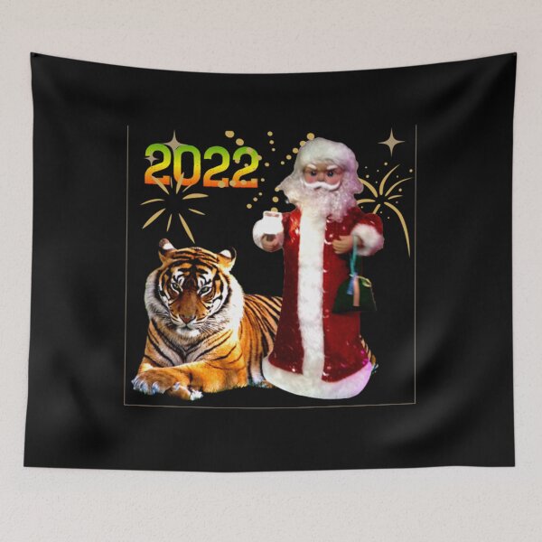 Item preview, Bonne annee 2022 du tigre designed and sold by KieraBeck834026.