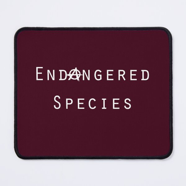 Item preview, Endangered Species Dark Burgundy designed and sold by rootzero.