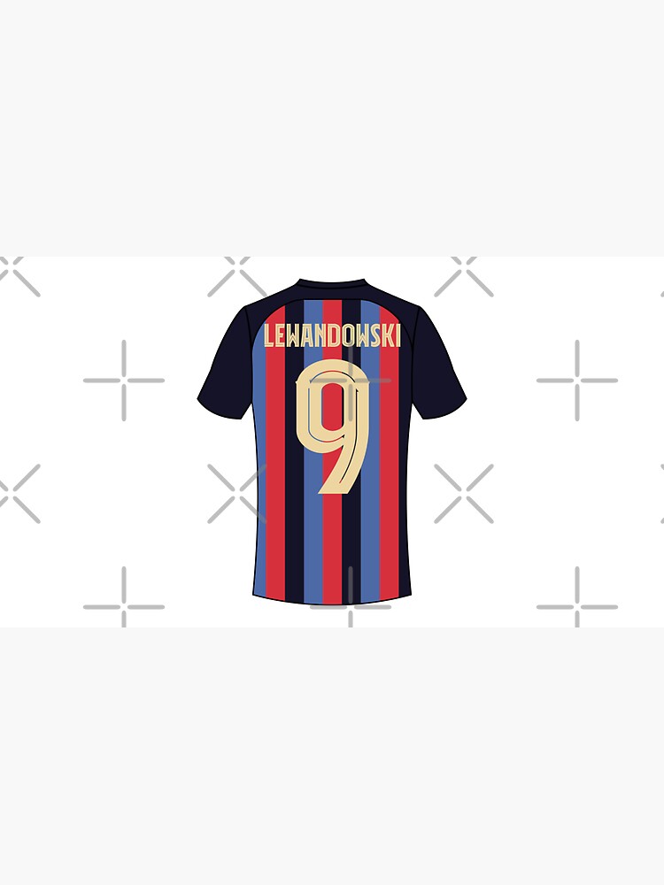 Robert Lewandowski, the FC Barcelona number 9