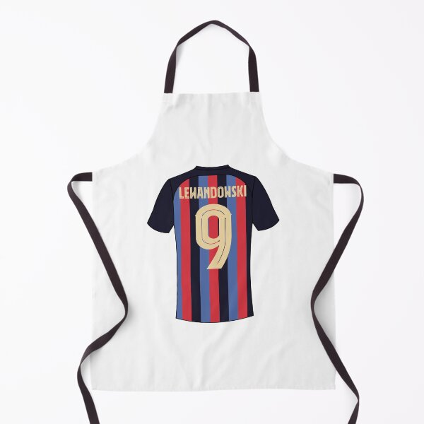 Item preview, Robert Lewandowski barcelona football jersey number 9 designed and sold by Justtrendytees.