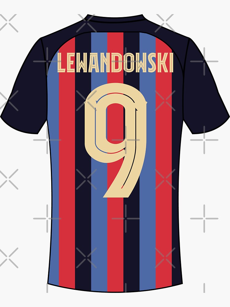 Robert lewandowski best sale jersey number