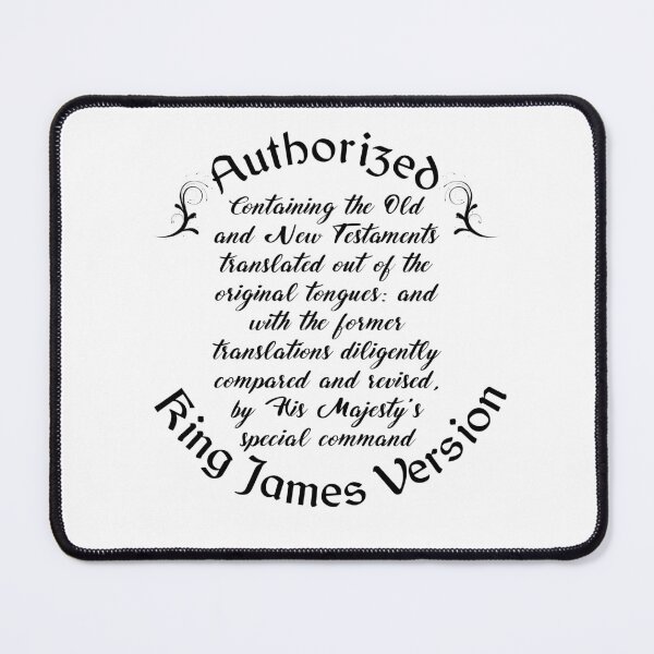 Item preview, King James Bible Version, KJV Authorized Bible Intro 1611 designed and sold by Angela Dow.