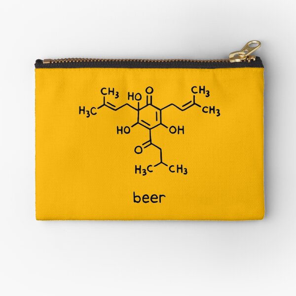 Beer Science T-Shirt Zipper Pouch