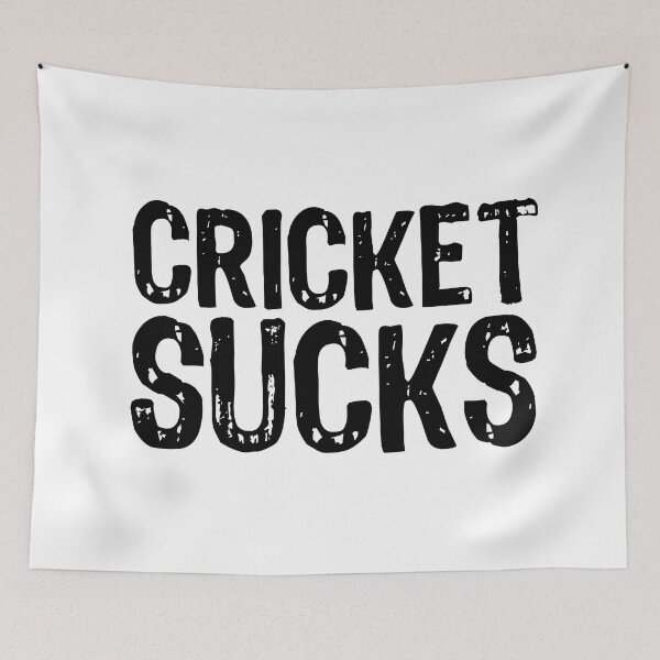 Item preview, Cricket Sucks designed and sold by The "I Love Everything" Shop.