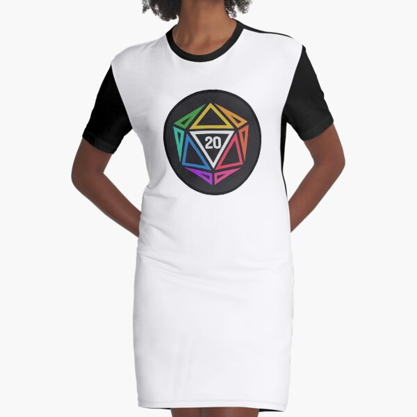 Crit 20 Graphic T-Shirt Dress