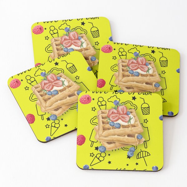 Item preview, I Love Ice Cream a Waffle Lot designed and sold by sbe-zone.