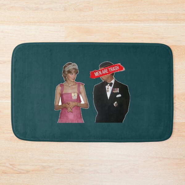 Item preview, Men Are Trash Charles and Diana designed and sold by SilverlakeLove.
