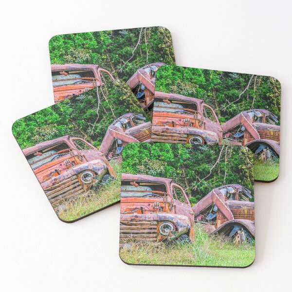 Item preview, Two Old Rusty Trucks designed and sold by dbvirago.