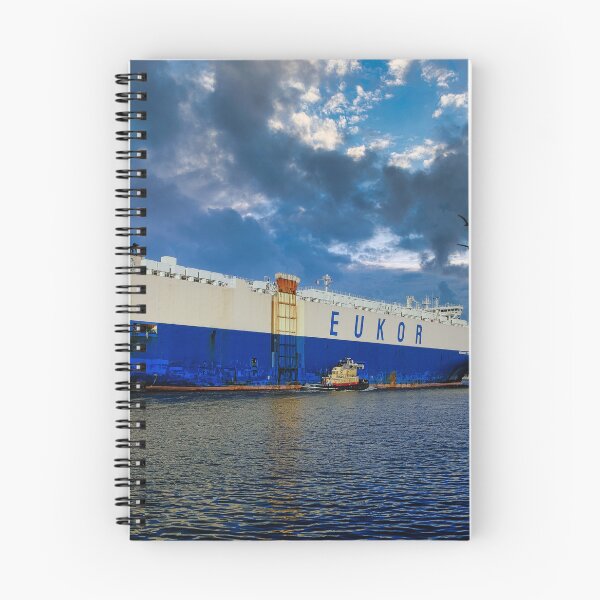 Item preview, Eukor Container Ship in Savannah River designed and sold by dbvirago.