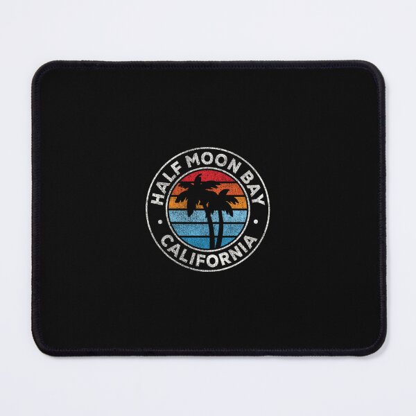 Item preview, Half Moon Bay California CA Vintage Graphic Retro 70s Pullover Hoodie designed and sold by JakTcb.