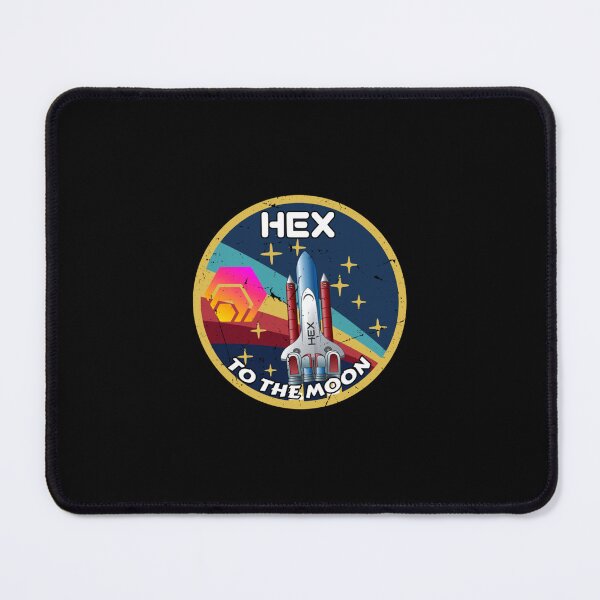 Item preview, HEX To The Moon Crypto Space Stake Cryptocurrency Shirt Sweatshirt designed and sold by JakTcb.