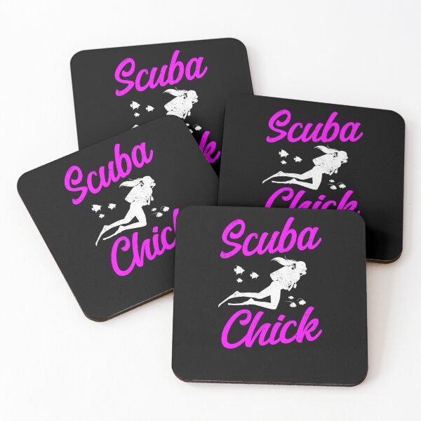 Item preview, Diving Diver Girl Scuba Chick designed and sold by Zaidan16.