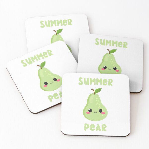 Item preview, Kawaii Summer Pear designed and sold by MonkeyBizness.