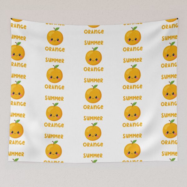Item preview, Kawaii Summer Orange designed and sold by MonkeyBizness.