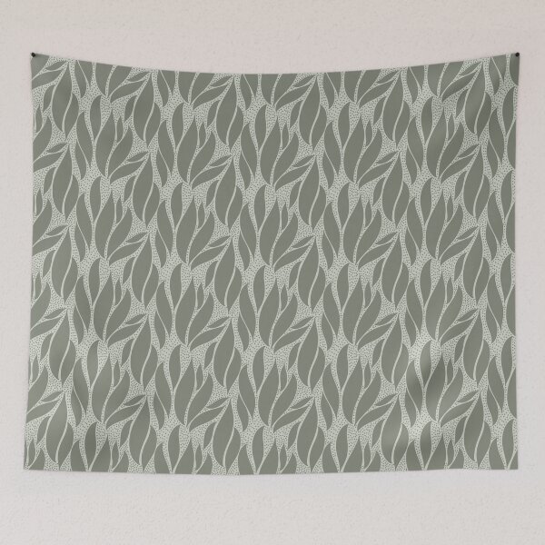 Item preview, Flame Leaves, Treron Green designed and sold by Jaima-OLoughlin.