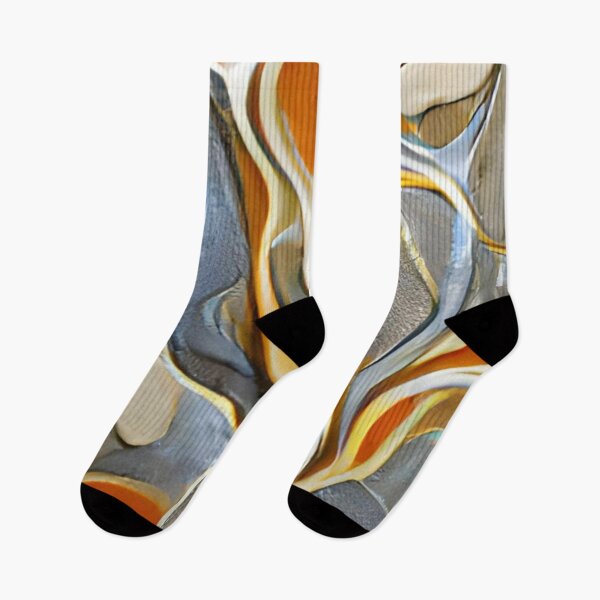 Item preview, mid-century earth tones marbled stone original art designed and sold by Surrealarts727.