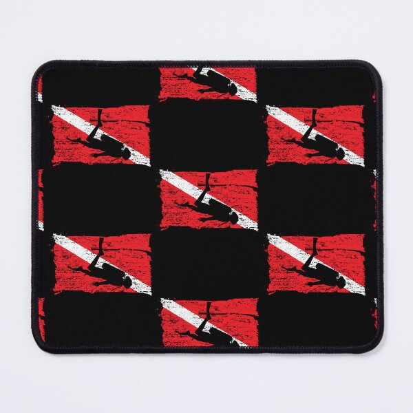 Item preview, Diving Flag For Scuba Divers Who Love Dive In The Ocean designed and sold by Zaidan16.