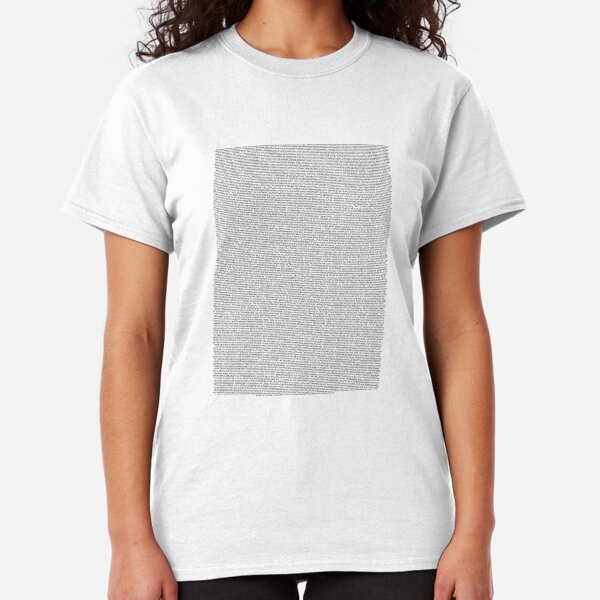 Entire Shrek 2 Script Classic T-Shirt