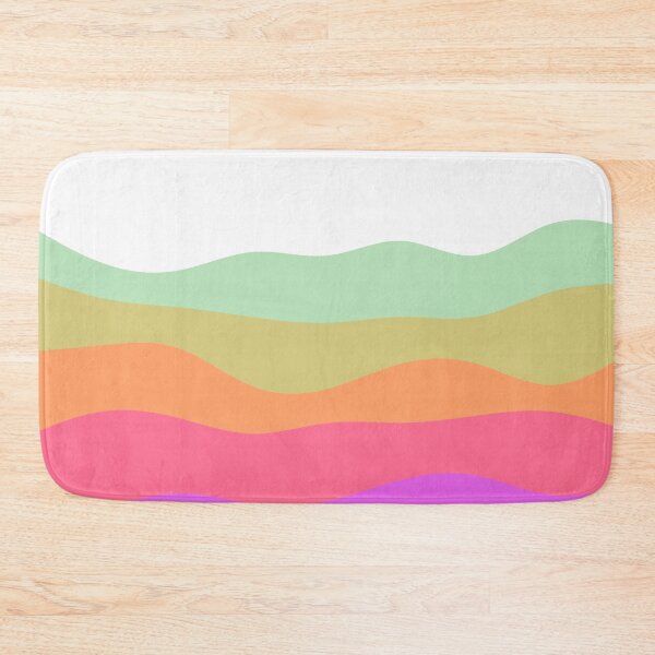 Item preview, Icecream Rainbow waves | Pastel Color Palette designed and sold by Orloff.