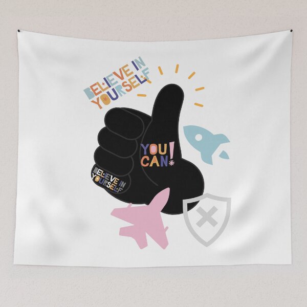 Item preview, Believe in yourself - thumbs up - you can designed and sold by boomantique.