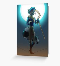 Sly Cooper Greeting Card