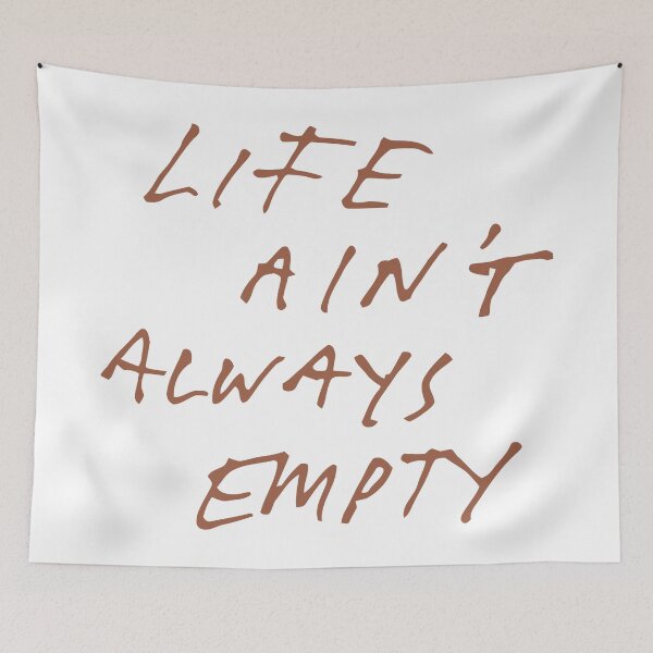 Item preview, Fontaines DC Merch Life Aint Always Empty designed and sold by RommaniShop.